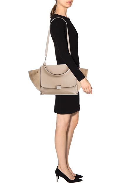 CELINE Trapeze Leather Bags & Handbags for Women